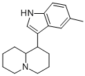 CAS 登录号：118687-90-4， 八氢-1-(5-甲基-1H-吲哚-3-基)-2H-喹嗪