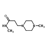 CAS#: 118699-19-7, N-Methyl-3-(4-Methyl-1-Piperazinyl)Propanamide