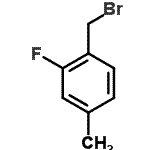 CAS 登录号：118745-63-4， 1-(溴甲基)-2-氟-4-甲基苯