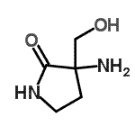 CAS 登录号：118776-33-3， 3-氨基-3-(羟基甲基)-2-吡咯烷酮