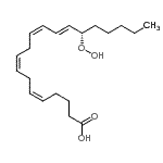 CAS#: 1189-11-3, (5Z,8Z,11Z,13E,15S)-15-Hydroperoxy-5,8,11,13-Icosatetraenoic Acid