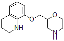 CAS#: 118976-31-1, 8-(Morpholinyl-2-Methoxy)-1,2,3,4-Tetrahydro-Quinoline