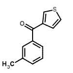 CAS#: 118993-70-7, (3-Methylphenyl)(3-Thienyl)Methanone