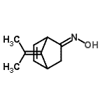 CAS 登录号：118999-99-8， (2E)-N-羟基-7-异亚丙基双环[2.2.1]庚-5-烯-2-亚胺
