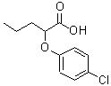 CAS 登录号：119061-16-4， 2-(4-氯苯氧基)戊酸