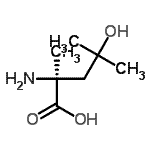 CAS#: 119066-85-2, (2S)-2-Amino-4-Hydroxy-2,4-Dimethyl-Pentanoic Acid