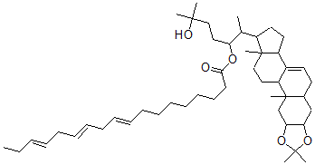 CAS 登录号：119087-46-6， 蜕皮激素2,3-缩丙酮