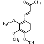 CAS 登录号：119101-22-3， (3E)-4-(2,3,4-三甲氧基苯基)-3-丁烯-2-酮