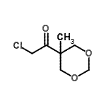 CAS#: 119185-91-0, 2-Chloro-1-(5-Methyl-1,3-Dioxan-5-Yl)Ethanone