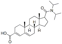 CAS#: 119190-36-2, 17-(N,N,-Diisopropylcarbamoyl)Androst-3,5-Diene-3-Carboxylic Acid