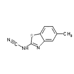 CAS#: 119283-91-9, (5-Methyl-1,3-Benzothiazol-2-Yl)Cyanamide