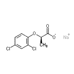 CAS#: 119299-10-4, Sodium;(2R)-2-(2,4-Dichlorophenoxy)Propanoate