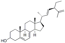 CAS#: 119386-11-7, (3S,9S,10R,13R,14R,17R)-17-[(2R,3E,5R)-5-Ethyl-6-Methylhepta-3,6-Dien-2-Yl]-10,13-Dimethyl-2,3,4,9,11,12,14,15,16,17-Decahydro-1H-Cyclopenta[a]Phenanthren-3-Ol