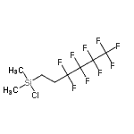 CAS#: 119386-82-2, Chloro(Dimethyl)(3,3,4,4,5,5,6,6,6-Nonafluorohexyl)Silane