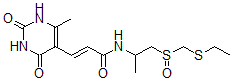 CAS#: 119410-38-7, (E)-N-[1-(Ethylsulfanylmethylsulfinyl)Propan-2-Yl]-3-(4-Methyl-2,6-Dioxo-3H-Pyrimidin-5-Yl)Prop-2-Enamide