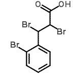CAS#: 119450-03-2, 2,3-Dibromo-3-(2-Bromophenyl)Propanoic Acid