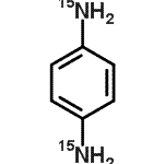 CAS 登录号：119516-82-4， 1,4-苯(<sup>15</sup>N<sub>2</sub>)二胺