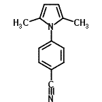 CAS 登录号：119516-86-8， 4-(2,5-二甲基-1H-吡咯-1-基)苯甲腈
