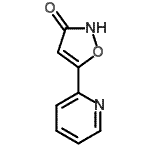 CAS 登录号：119522-93-9， 5-(2-吡啶基)-1,2-恶唑-3(2H)-酮