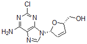 CAS#: 119530-56-2, 2-Chloro-2',3'-Didehydro-2',3'-Dideoxyadenosine
