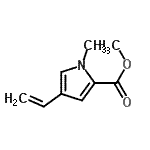 CAS#: 119580-85-7, Methyl 1-Methyl-4-Vinyl-1H-Pyrrole-2-Carboxylate