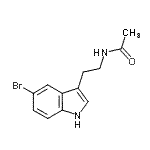 CAS#: 119623-06-2, N-[2-(5-Bromo-1H-Indol-3-Yl)Ethyl]Acetamide