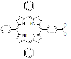 CAS#: 119730-06-2, Methyl 4-(10,15,20-triphenyl-5-porphyrinyl)benzoate