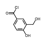 CAS#: 119735-41-0, 4-Hydroxy-3-(Hydroxymethyl)Benzoyl Chloride