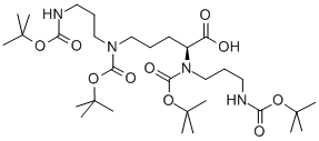 CAS#: 119798-08-2, (10S)-2,2,21,21-Tetramethyl-4,19-Dioxo-3,20-Dioxa-5,9,14,18-Tetraazadocosane-9,10,14-Tricarboxylic Acid 9,14-Bis(1,1-Dimethylethyl) Ester