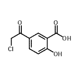 CAS#: 119798-65-1, 5-(Chloroacetyl)-2-Hydroxybenzoic Acid