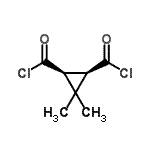 CAS#: 119908-76-8, (1R,2S)-3,3-Dimethyl-1,2-Cyclopropanedicarbonyl Dichloride