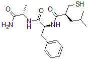 CAS#: 120020-30-6, (2S)-N-[(2S)-1-[[(2S)-1-Amino-1-Oxopropan-2-Yl]Amino]-1-Oxo-3-Phenylpropan-2-Yl]-4-Methyl-2-(Sulfanylmethyl)Pentanamide