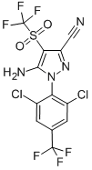 CAS#: 120068-36-2, 5-Amino-1-[2,6-Dichloro-4-(Trifluoromethyl)Phenyl]-4-(Trifluoromethylsulfonyl)Pyrazole-3-Carbonitrile