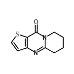 CAS#: 120079-42-7, 5,6,7,8-Tetrahydro-10H-Pyrido[1,2-a]Thieno[3,2-D]Pyrimidin-10-One