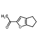 CAS 登录号：120085-88-3， 1-(5,6-二氢-4H-环戊二烯并[b]呋喃-2-基)乙酮