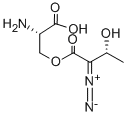 CAS 登录号：120128-14-5， (Z,3R)-1-[(2S)-2-氨基-3-羟基-3-氧代丙氧基]-2-偶氮基-3-羟基丁-1-烯-1-醇