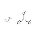 CAS # 12014-44-7, Cerium(3+) Trioxidoaluminium