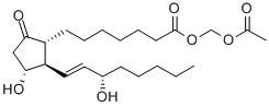 CAS#: 120146-92-1, 7-[(1R,2R,3R)-3-Hydroxy-2-[(E,3S)-3-Hydroxyoct-1-Enyl]-5-Oxocyclopentyl]Heptanoic Acid Hydroxymethyl Acetate