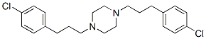 CAS 登录号：120166-70-3， 1,4-二[3-(4-氯苯基)丙基]哌嗪