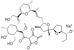 CAS 登录号：120203-60-3， 抗生素Sf 2487 钠盐