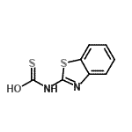 CAS#: 120210-19-7, 1,3-Benzothiazol-2-Ylcarbamothioic S-Acid