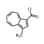 CAS 登录号：120221-76-3， 3-甲基-1-薁羰基氯化物