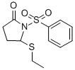CAS#: 120257-91-2, 5-Ethylsulfanyl-1-Phenylsulfonylpyrrolidin-2-One