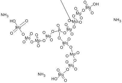 CAS 登录号：12026-66-3， 钼氢氧化物氧化物磷酸盐