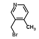 CAS#: 120277-12-5, 3-(Bromomethyl)-4-Methylpyridine