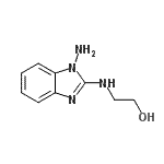 CAS#: 120341-06-2, 2-[(1-Amino-1H-Benzimidazol-2-Yl)Amino]Ethanol