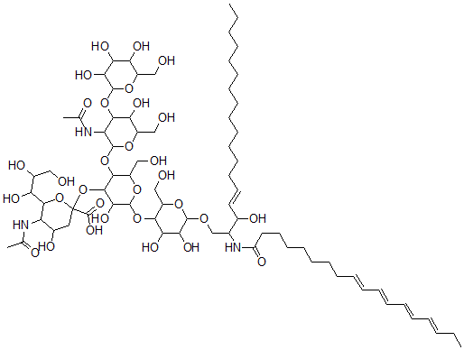 CAS#: 120418-73-7, N-Parinaroylganglioside G(M1)