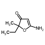 CAS#: 120533-53-1, 5-Amino-2-Ethyl-2-Methyl-3(2H)-Furanone