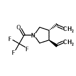 CAS#: 120568-86-7, 1-[(3R,4R)-3,4-Divinyl-1-Pyrrolidinyl]-2,2,2-Trifluoroethanone