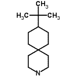 CAS 登录号：1206-27-5， 9-(2-甲基-2-丙基)-3-氮杂螺[5.5]十一烷